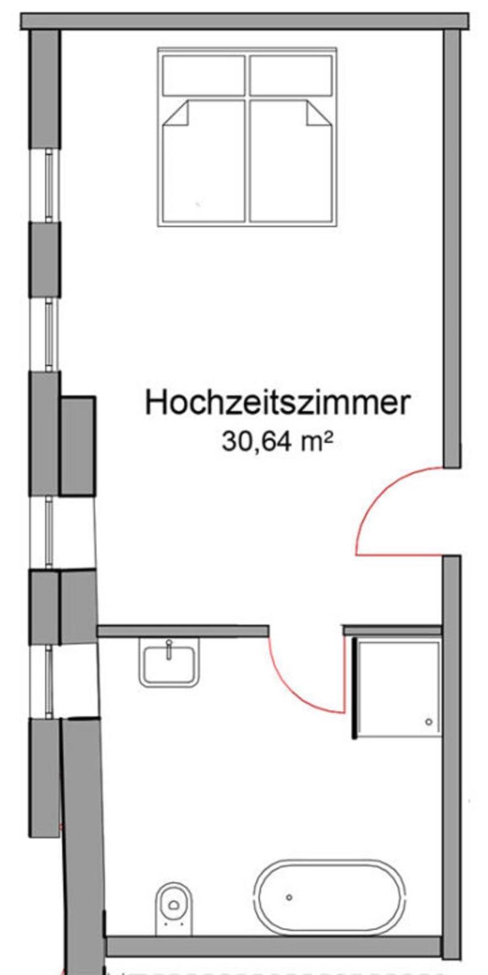 Hotel Wassermuehle Deppendorf à Bielefeld Chambre photo